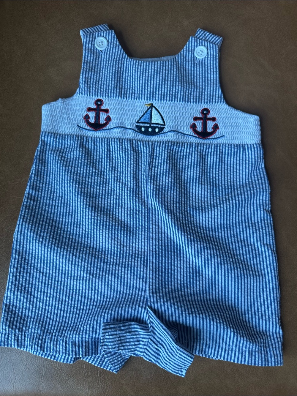 Goodlad sailboat romper 9 months